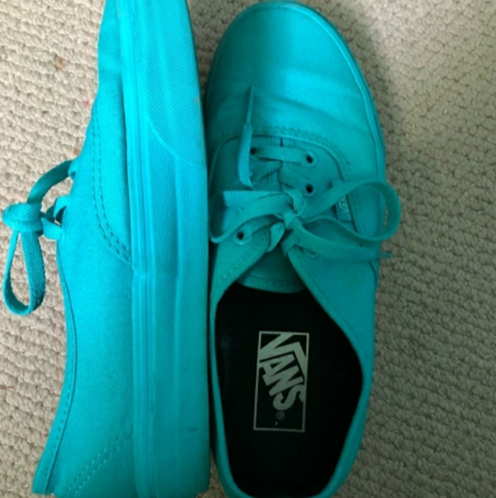Blue Vans - Picture 2 of 4